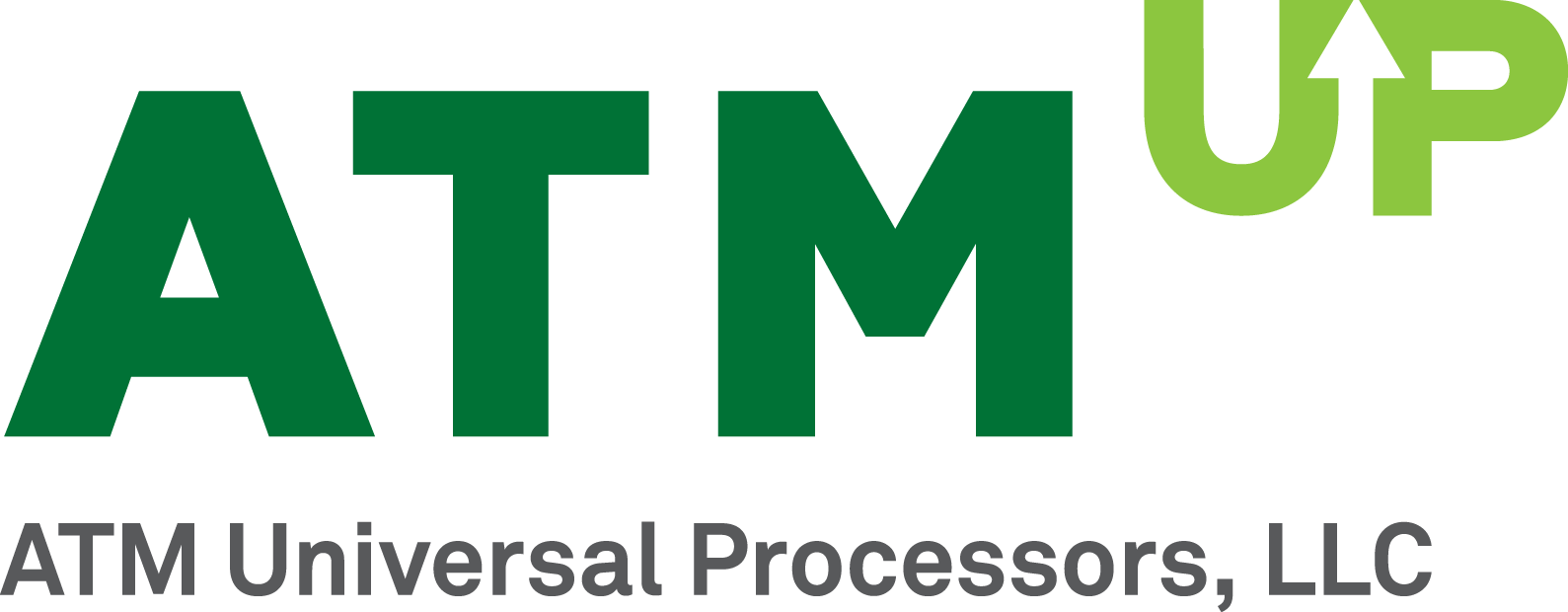 A black and green logo for the itm.